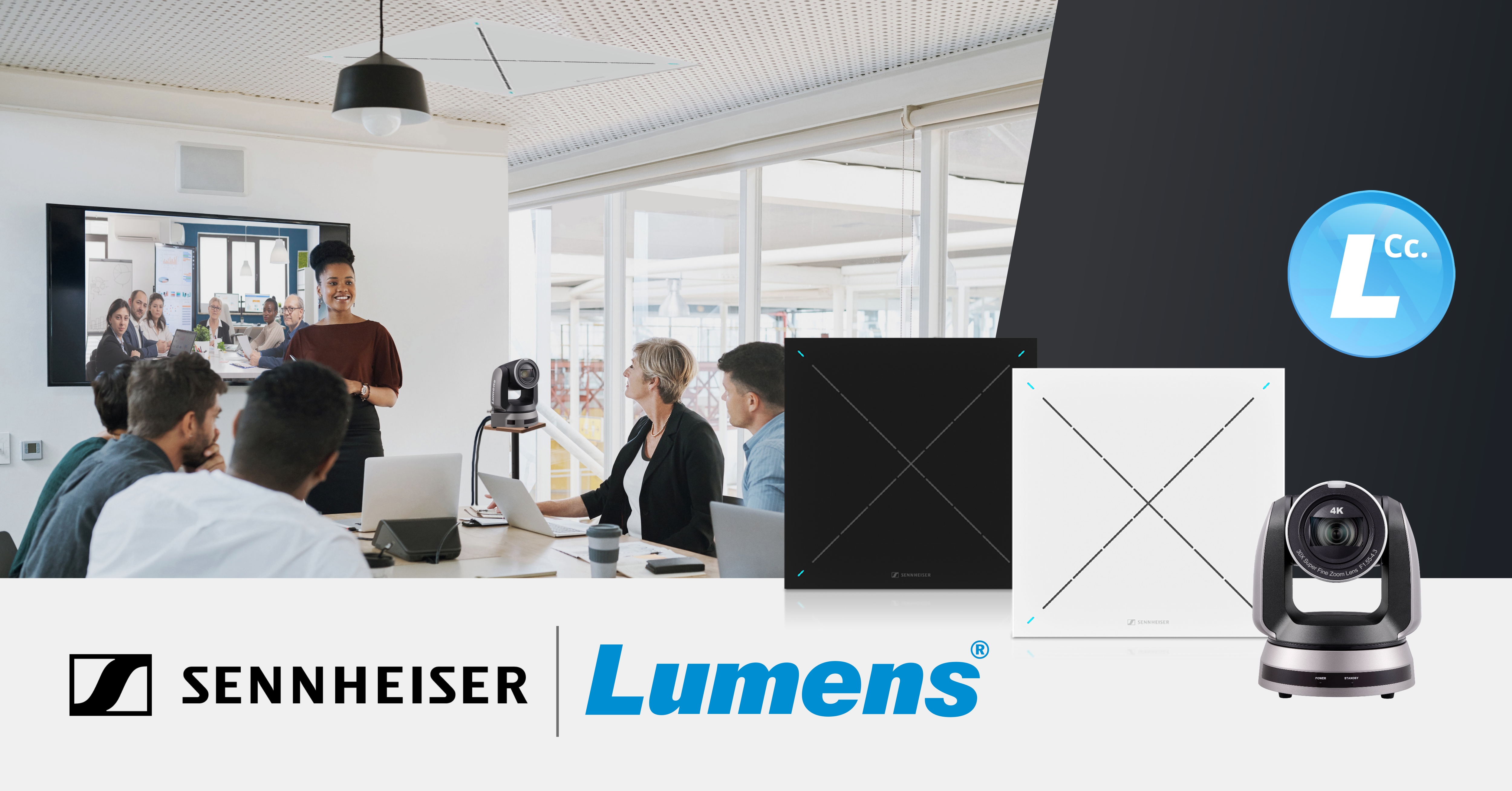 Sennheiser & Lumens partnership.jpg