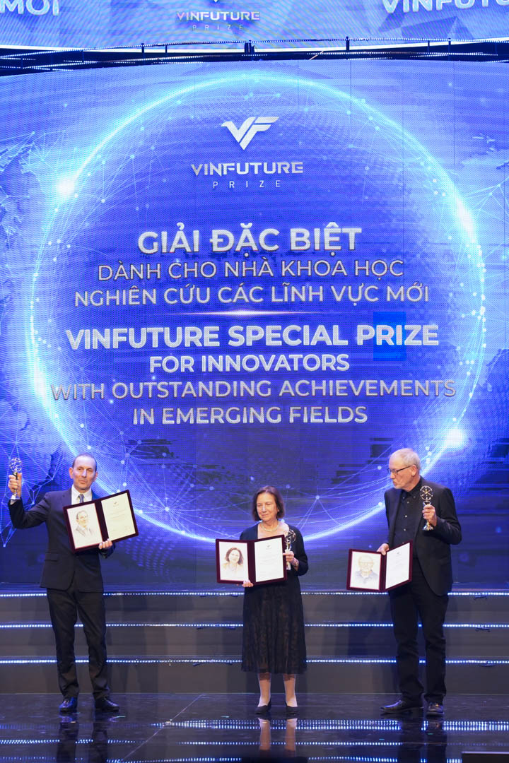 The 2023 VinFuture Special Prize for Innovators with Outstanding Achievements in Emerging Fields is awarded to Prof. Daniel Joshua Drucker (Canada), Prof. Joel Francis Habener (United States), Prof. Jens Juul Holst (Denmark), and Assoc. Prof. Svetlana Mojsov (United States)