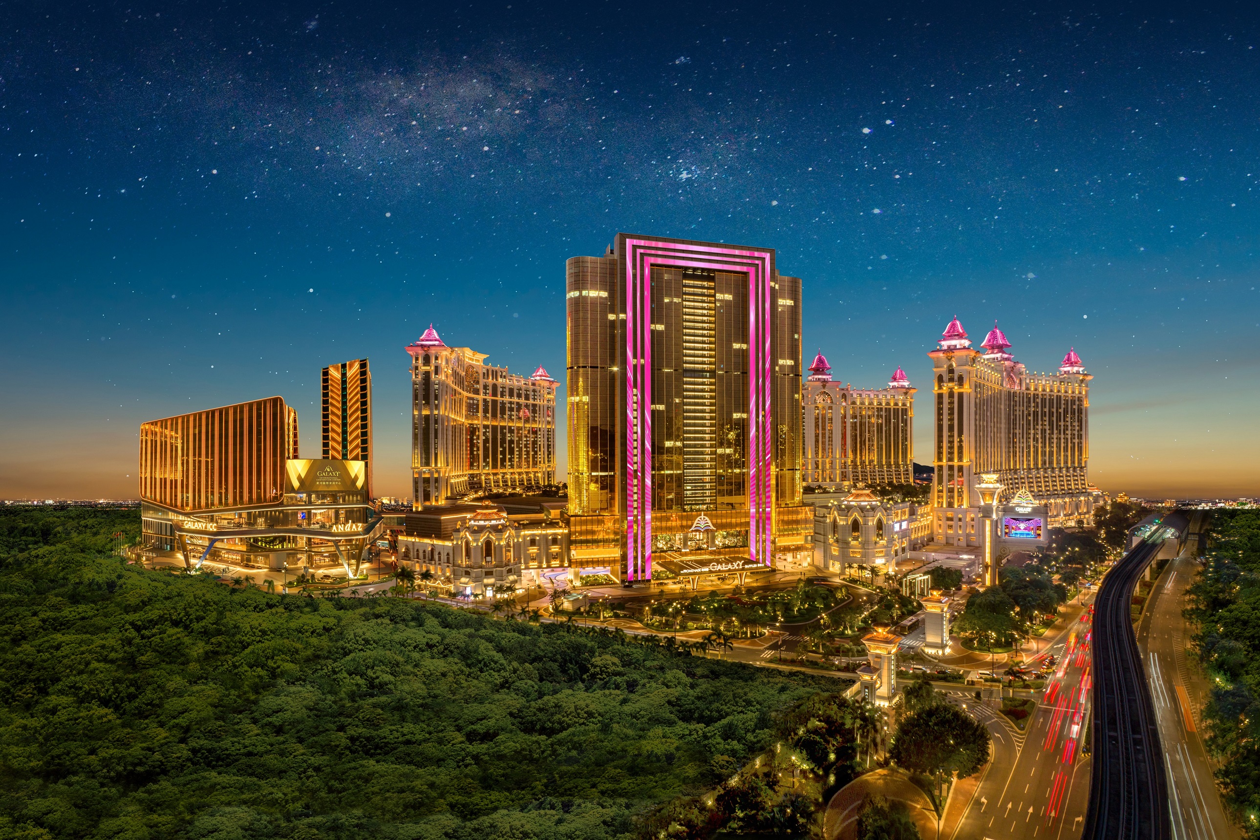 Galaxy Macau ranked in ‘China’s Top 100 Hotels’ by Travel + Leisure China.