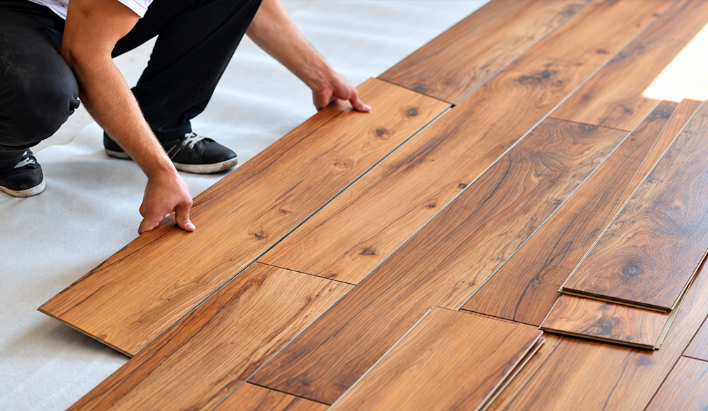 Installing Warm Wood Laminate Flooring