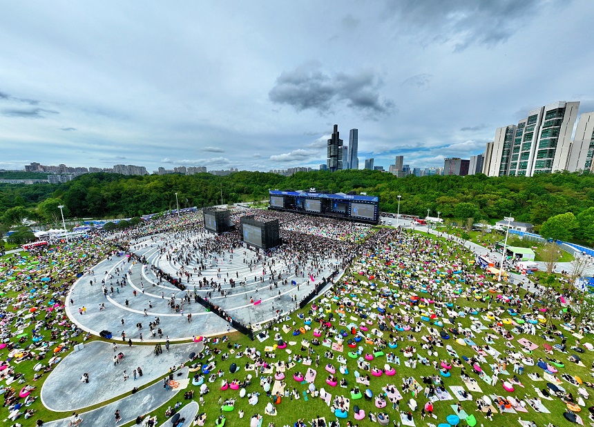 Music Festival held in Guanshanhu District, Guiyang city, Guizhou Province, China