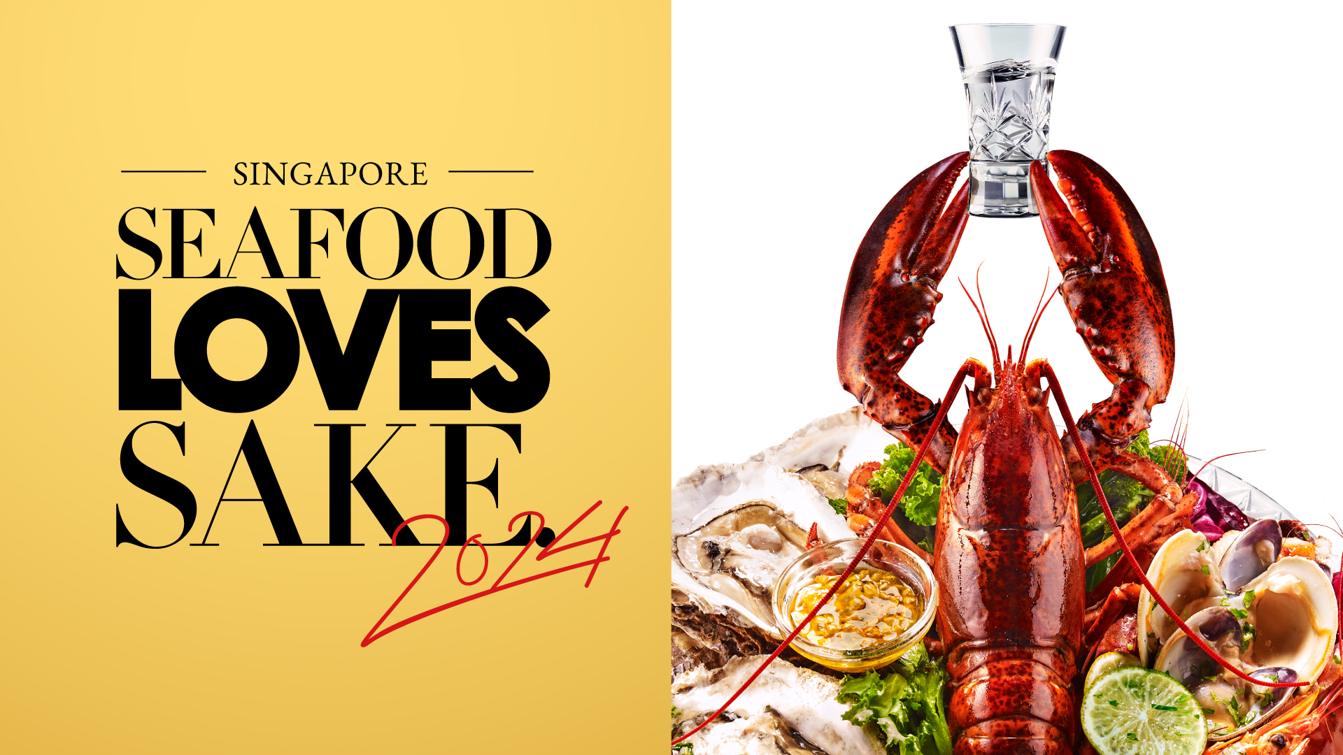 Seafood Loves Sake. 2024 - Singapore.