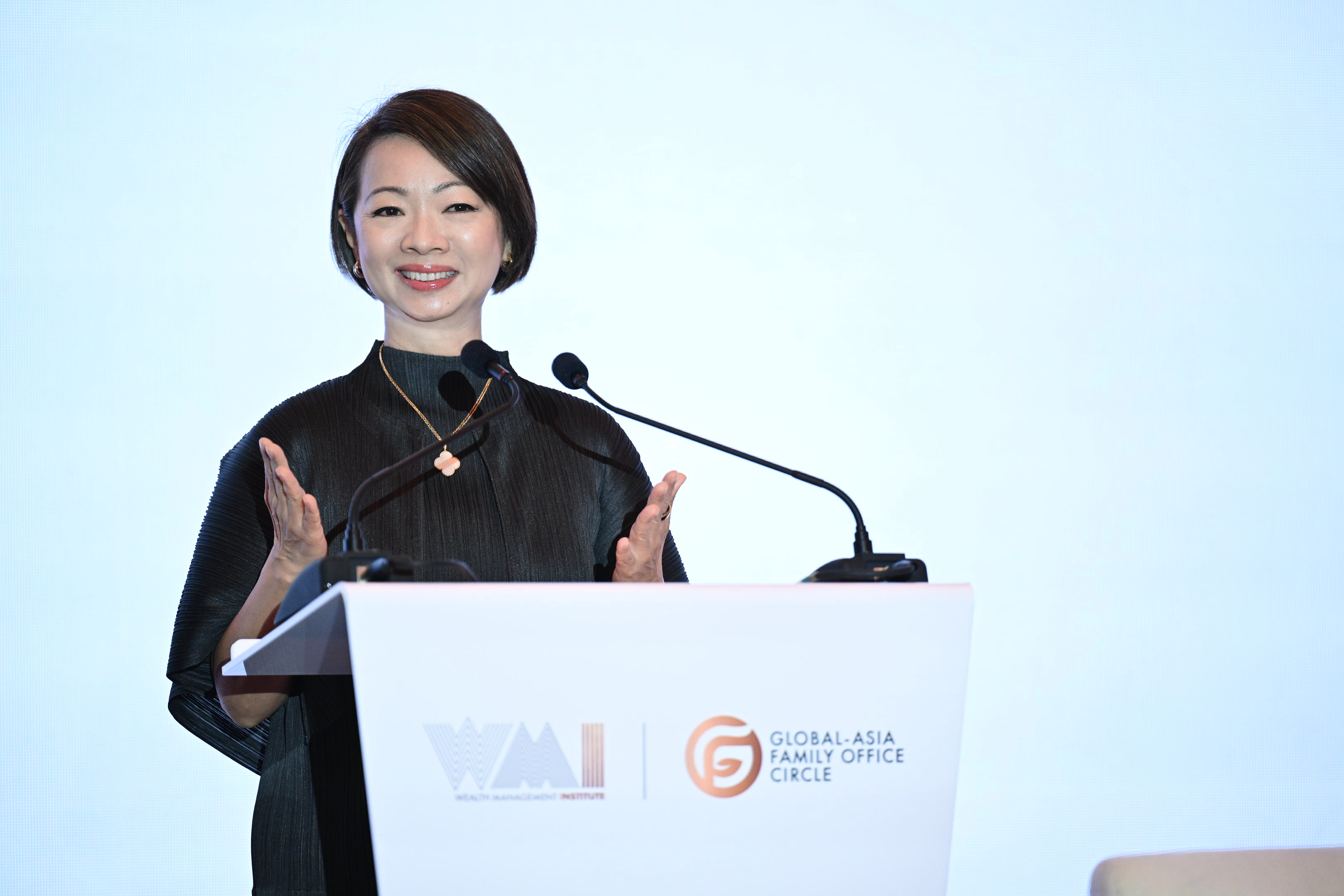 Ms. Foo Mee Har at the opening of the Global-Asia Family Office (GFO) Summit.