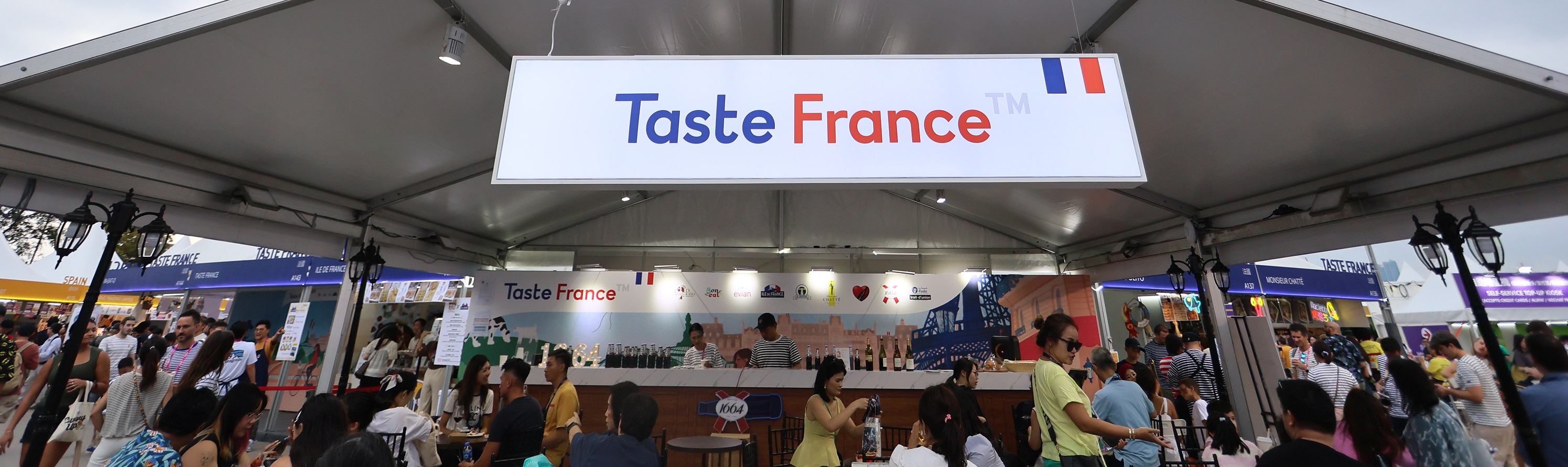 (Taste France headbooth)