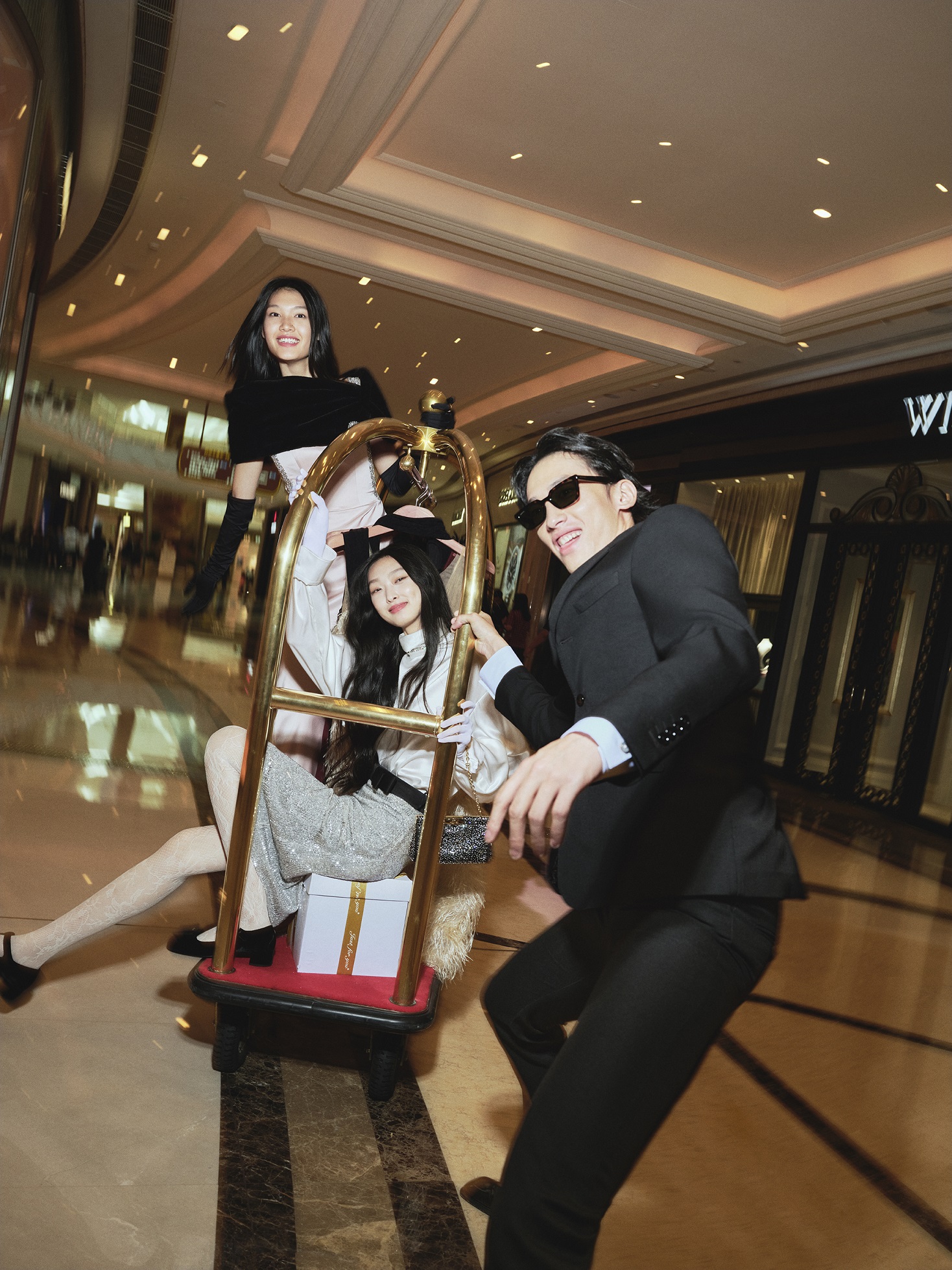 Galaxy Promenade, home to a collection of luxury brands, turns shopping into a joyful experience.