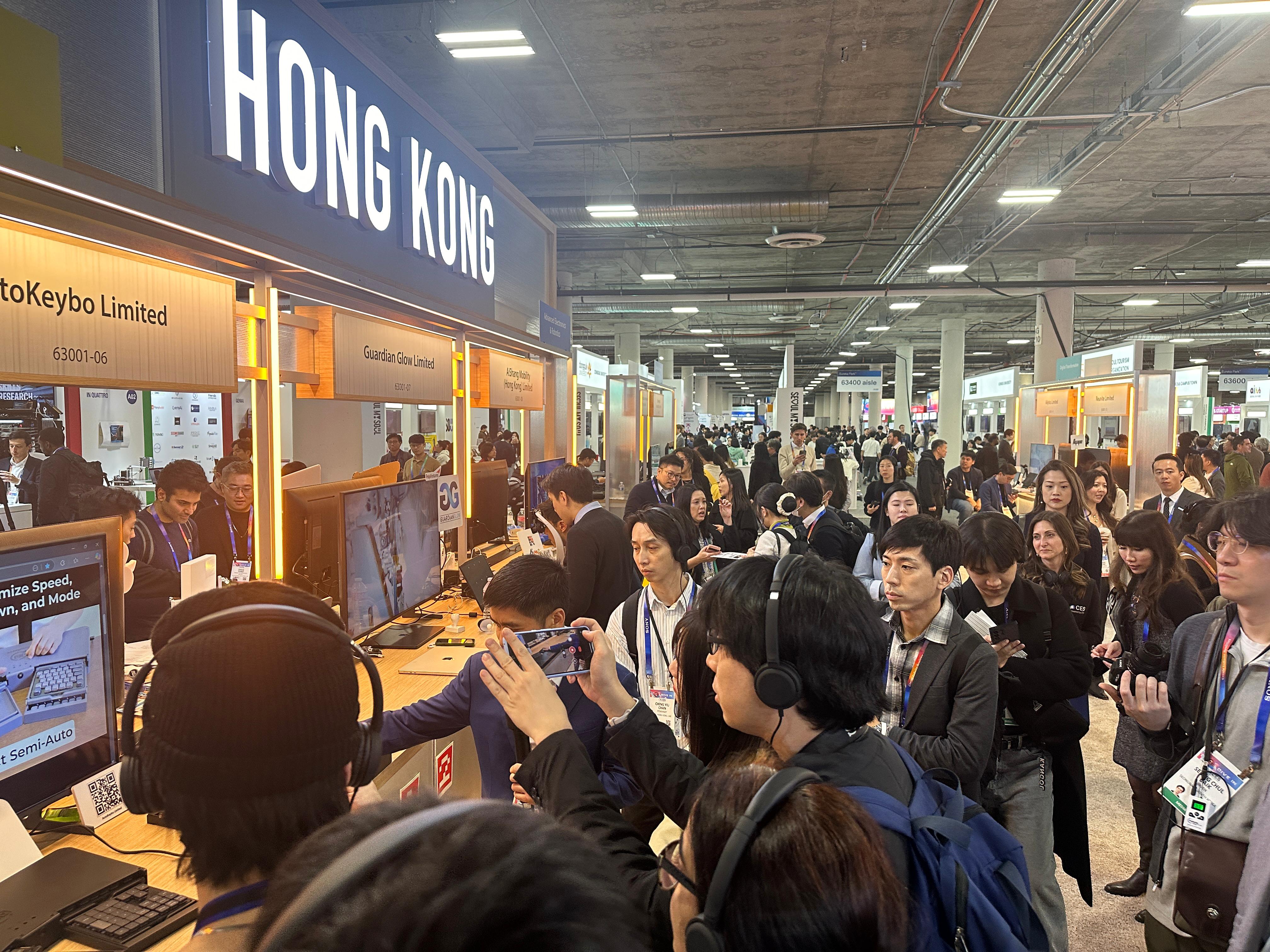 Hong Kong delegation marked a significant presence at the CES 2025, capturing the attention of industry leaders, corporate partners and venture capitalists from global markets.