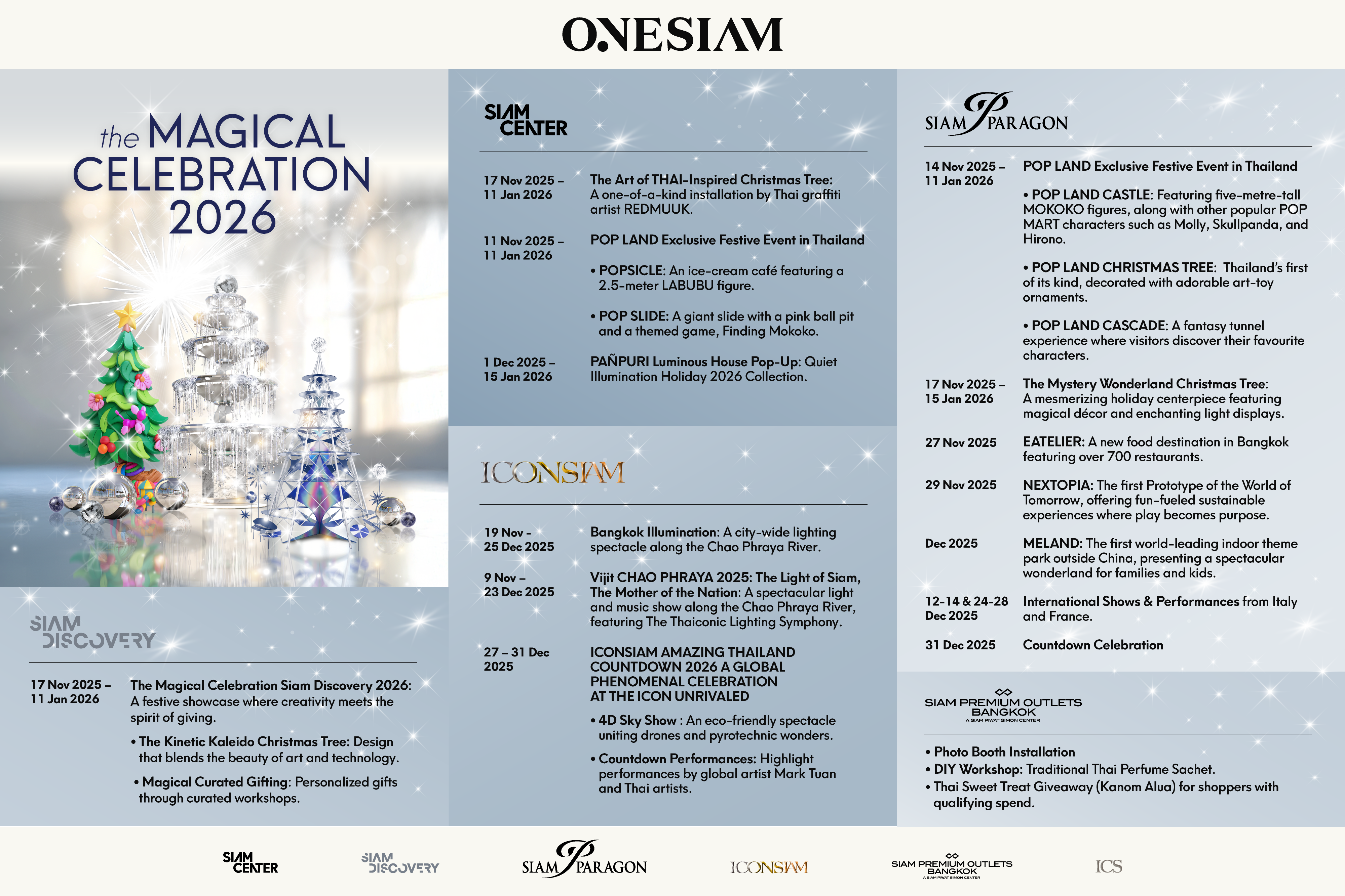 A festive wrap-up to plan a year-end celebration truly worth the trip