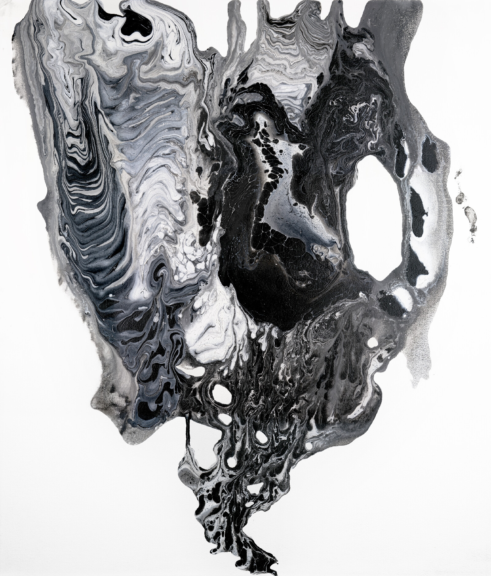 Wallace Woo Geological Abstractionism Artwork STA36