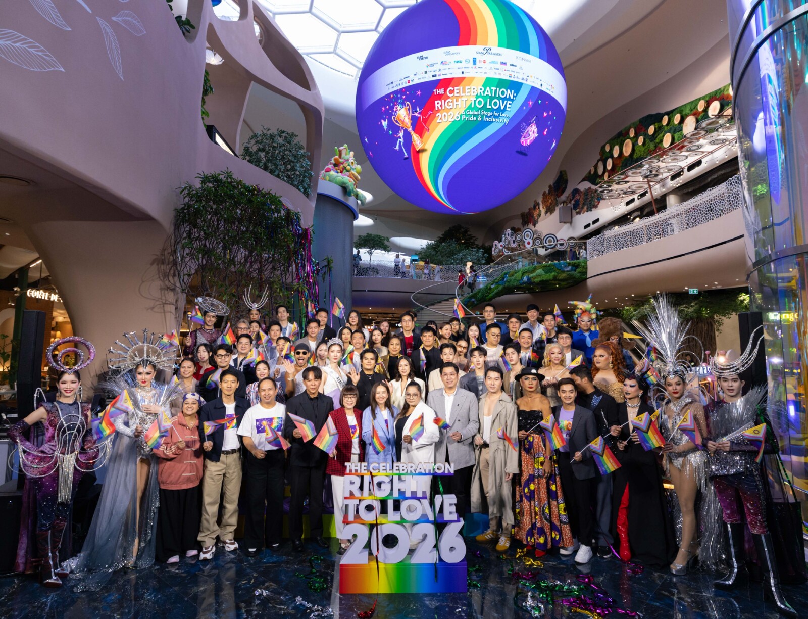 The atmosphere at “The Celebration Right to Love 2026” press conference, sparking a Pride Month phenomenon